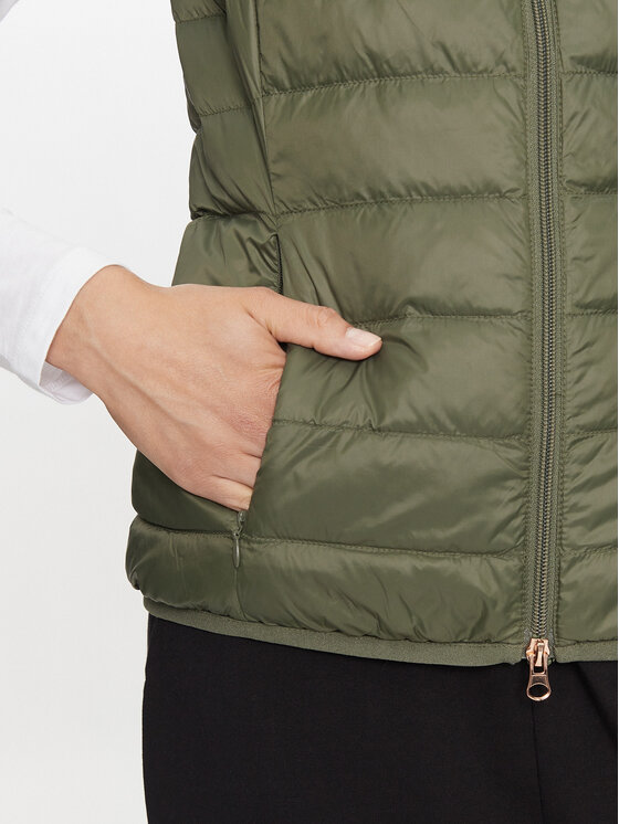 EA7 Emporio Armani EA7 Emporio Armani Brezrokavnik 6DTQ06 TNGPZ Khaki Regular Fit
