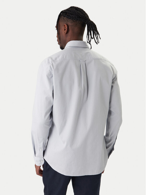 BOSS BOSS Риза Rickert 50553001 Сив Regular Fit