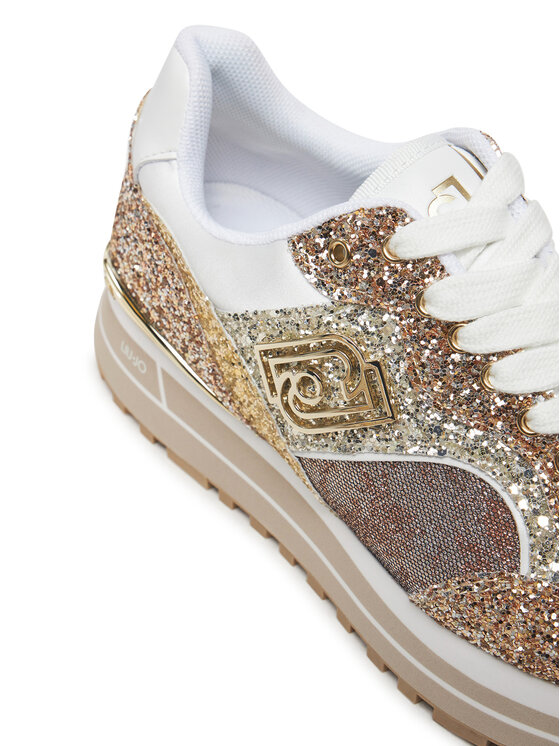 Liu Jo Liu Jo Sneakersy Maxi Wonder BA5015 TX007 Złoty