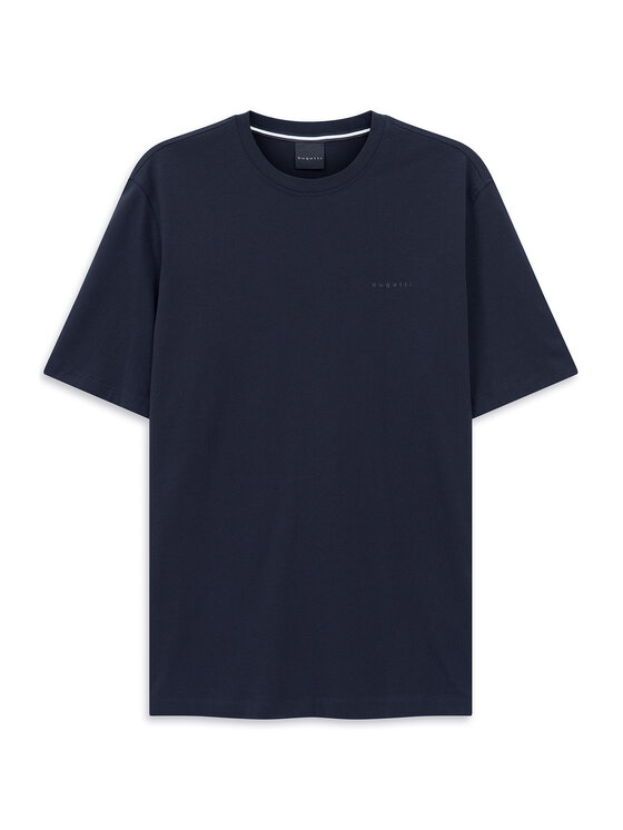 Bugatti Bugatti Tričko 8350-95040 Tmavomodrá Regular Fit