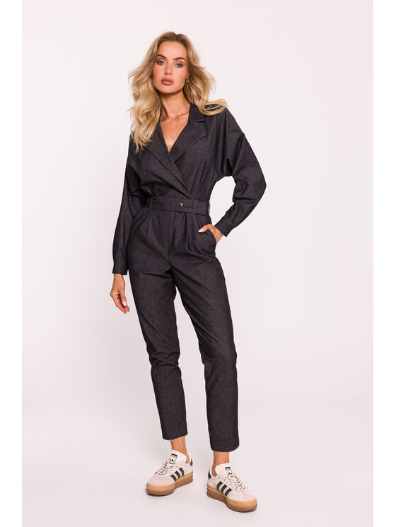 Made of Emotion Made of Emotion Jumpsuit m801 Grigio Active Fit