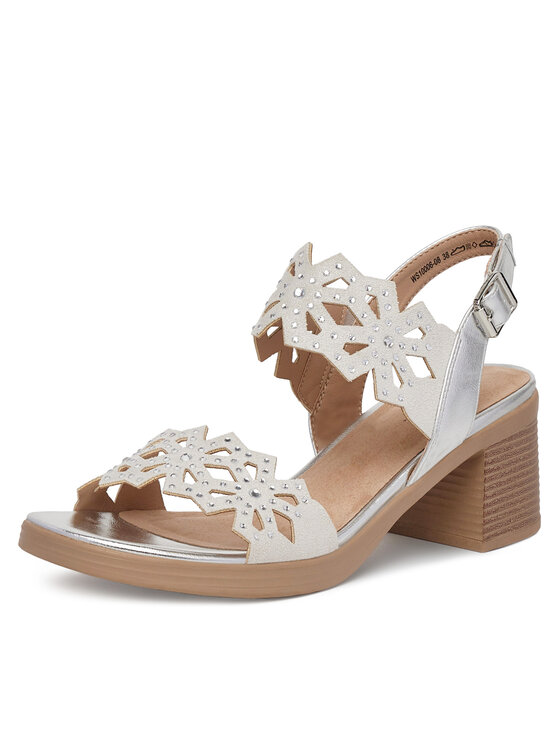Clara Barson Clara Barson Sandały WS10006-08 Srebrny