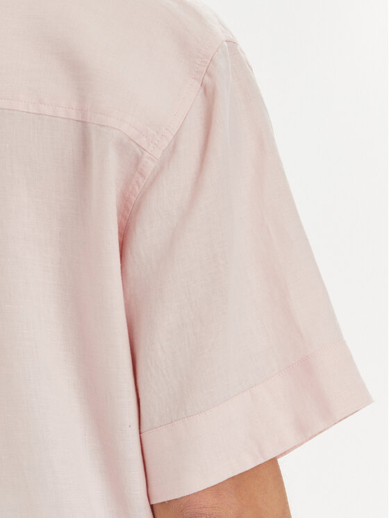 Tommy Hilfiger Tommy Hilfiger Πουκάμισο WW0WW41392 Ροζ Relaxed Fit