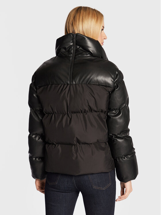 Trussardi Trussardi Μπουφάν χειμωνιάτικο 56S00791 Μαύρο Regular Fit