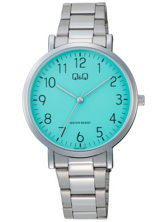 Q&Q Q&Q Zegarek Q&Q C34A-013P Niebieski