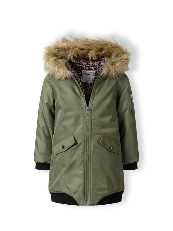 MINOTI MINOTI Parka break 10 Zielony Regular Fit
