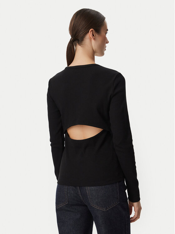 Calvin Klein Jeans Calvin Klein Jeans Bluzka LV047H259G Czarny Regular Fit