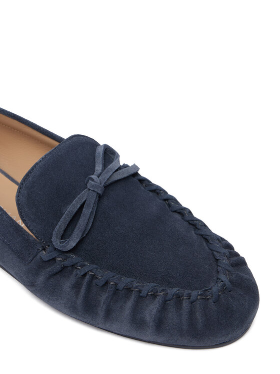Stuart Weitzman Stuart Weitzman Mokasinai Britt Bow SM414 Tamsiai mėlyna