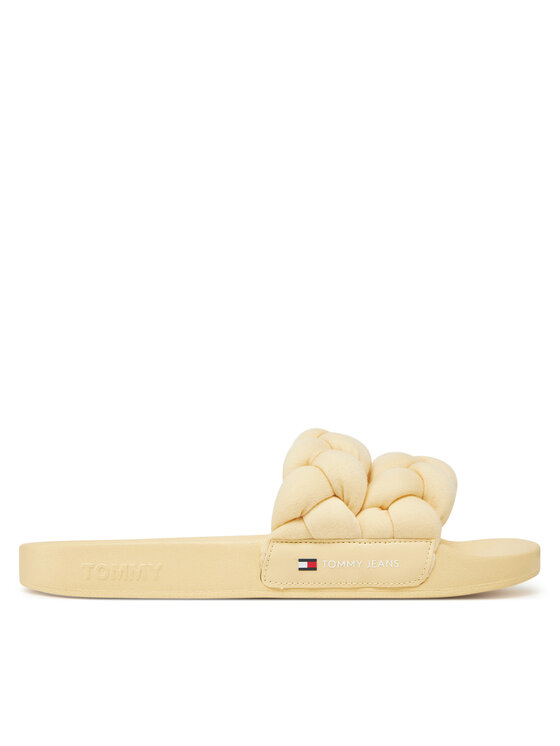 Tommy Jeans Tommy Jeans Plätud Tjw Braided Slide EN0EN02764 Kollane