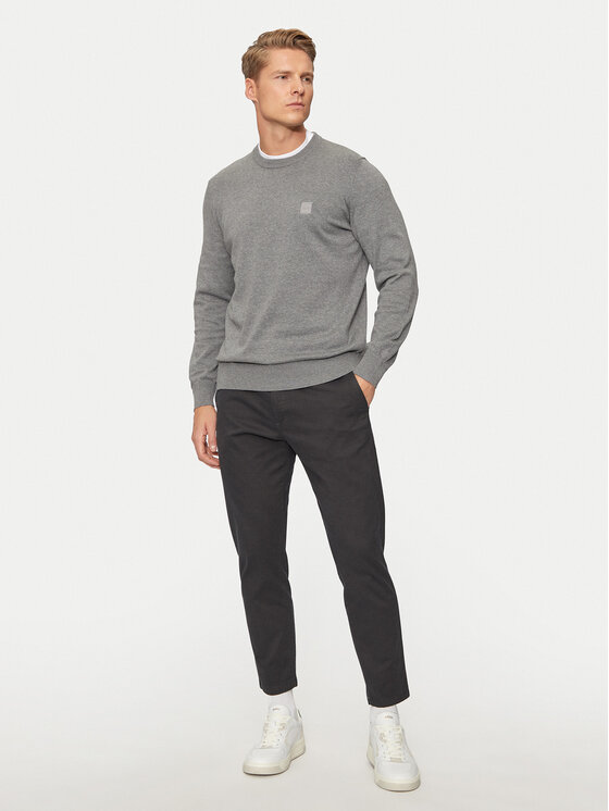 BOSS Boss Chino 50523146 Crna Slim Fit