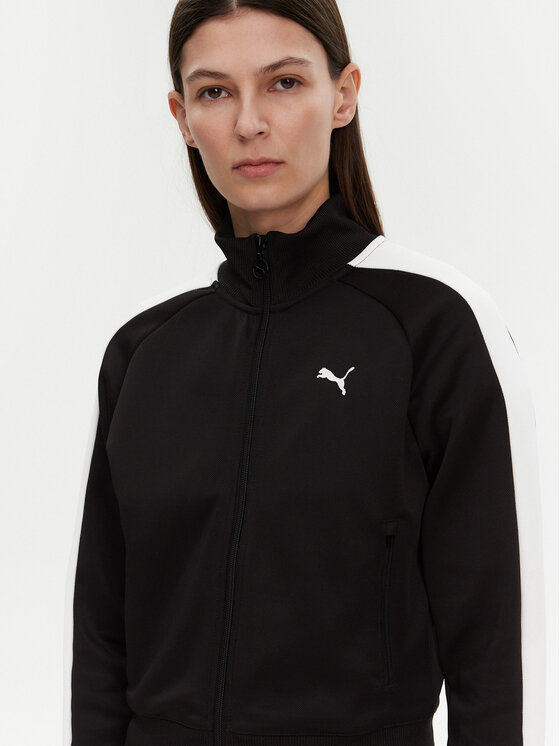 Puma Puma Bluză T7 Always On 629796 Negru Regular Fit