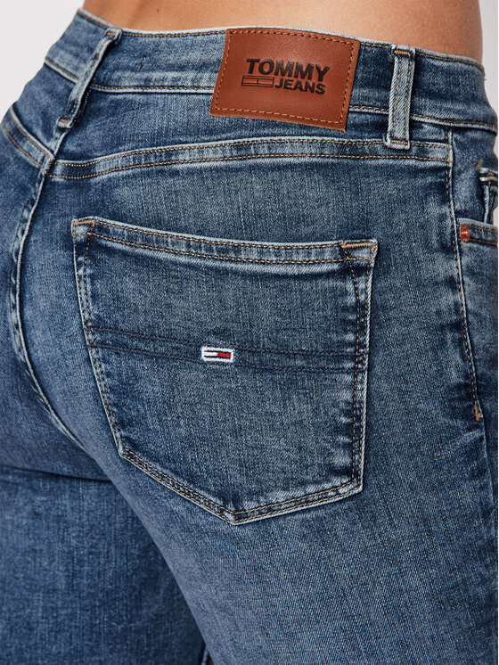 Tommy Jeans Tommy Jeans Jeansy Nora DW0DW11599 Granatowy Skinny Fit