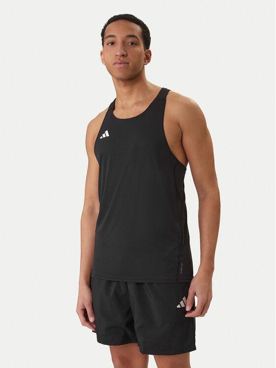 adidas adidas Tricou tehnic Adizero Essentials IM8586 Negru Slim Fit