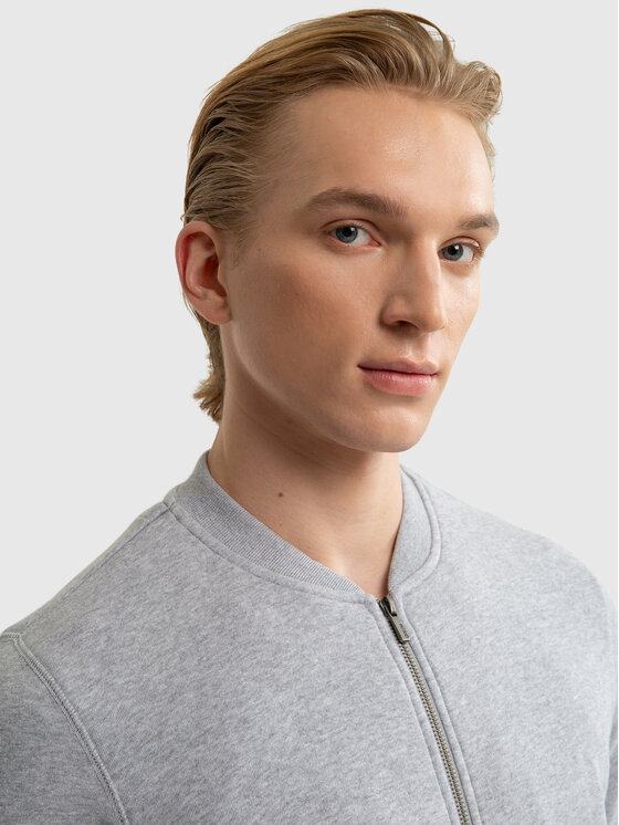 BIG STAR BIG STAR Bluza RAIDEN Szary Basic Fit