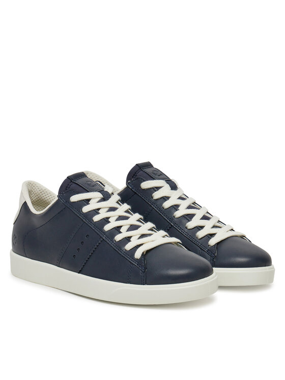 ECCO ECCO Sneakersy Street Lite 21280351284 Granatowy