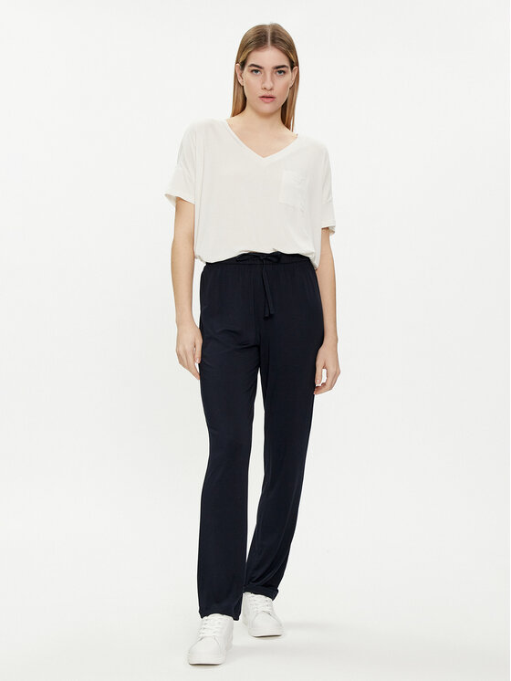 Tommy Hilfiger Tommy Hilfiger Marškinėliai UW0UW05190 Écru Oversize