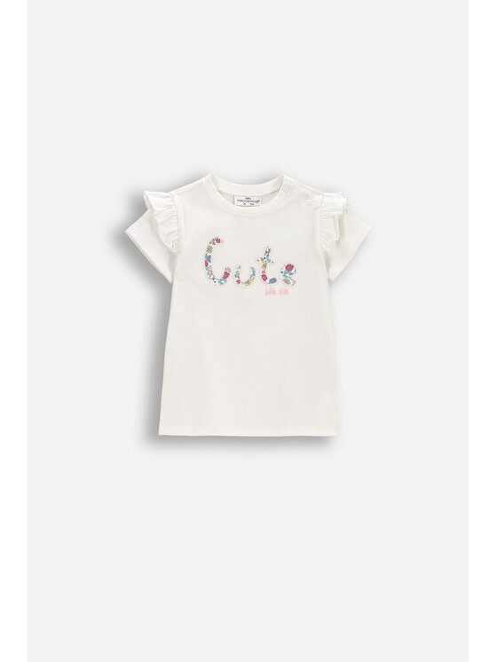 Coccodrillo Coccodrillo T-Shirt WC6143203TGN-003 Krémová Regular Fit