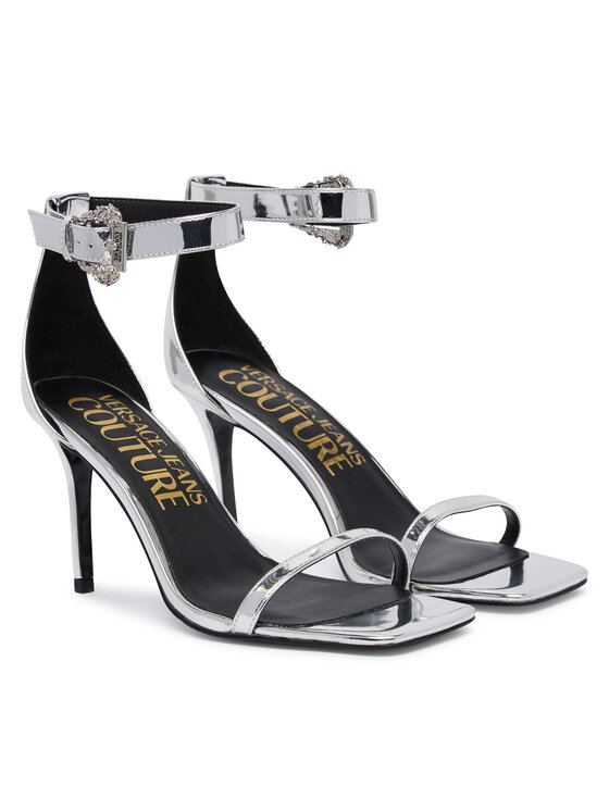 Versace Jeans Couture Versace Jeans Couture Sandále 80VA3S76 ZS406 Strieborná