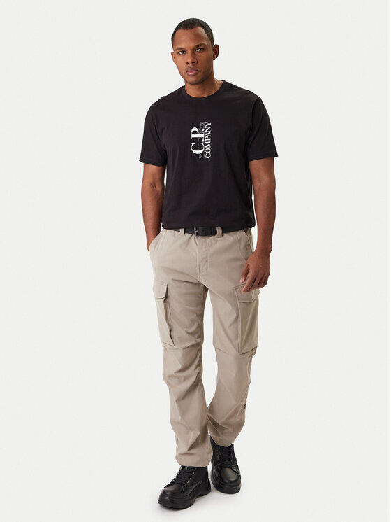 C.P. Company C.P. Company Tricou 20CMTS084A005100W Negru Regular Fit