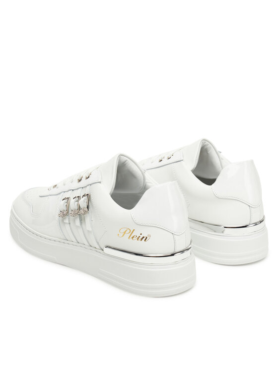 PHILIPP PLEIN PHILIPP PLEIN Sneakersy FAES WSC2780 PLE075N Bílá