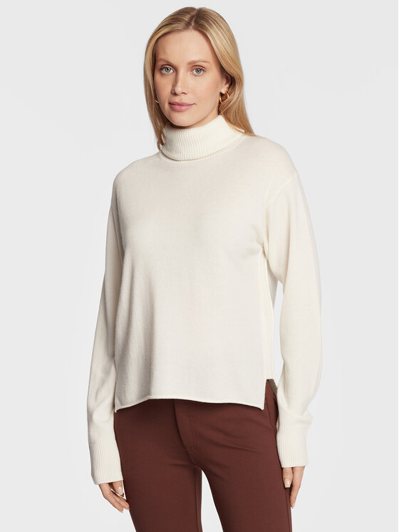 Marella Bluză cu gât Spiano 33662926 Alb Regular Fit 33662926 imagine noua