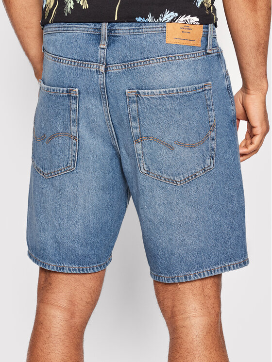 Pantaloncini di jeans Chris 12201730 Blu Loose Fit...