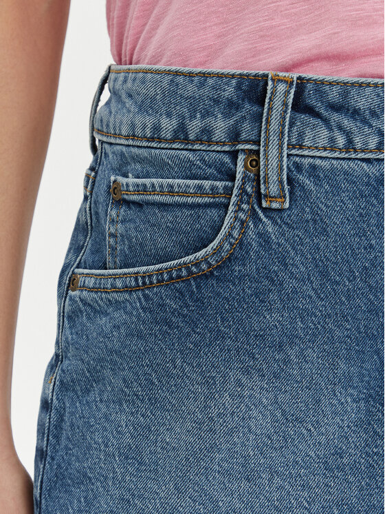 Lee Lee Jeansrock 112349008 Blau Regular Fit
