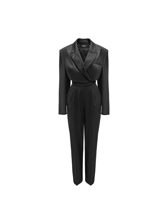 La Mania La Mania Jumpsuit REFINED Nero Classic Fit