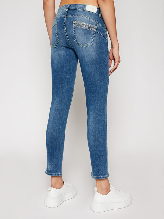 Liu Jo Džinsai Monroe UA1006 D4448 Mėlyna Slim Fit • Modivo.lt