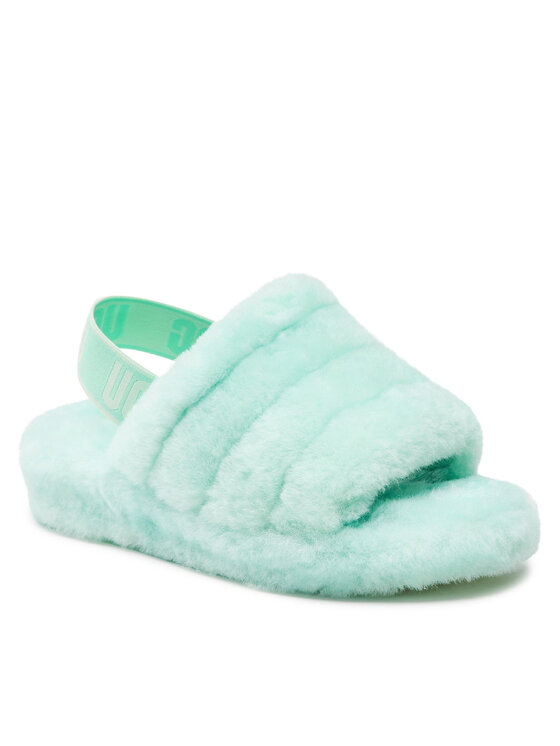 Ugg Copati W Fluff Yeah Slide 1095119 Zelena