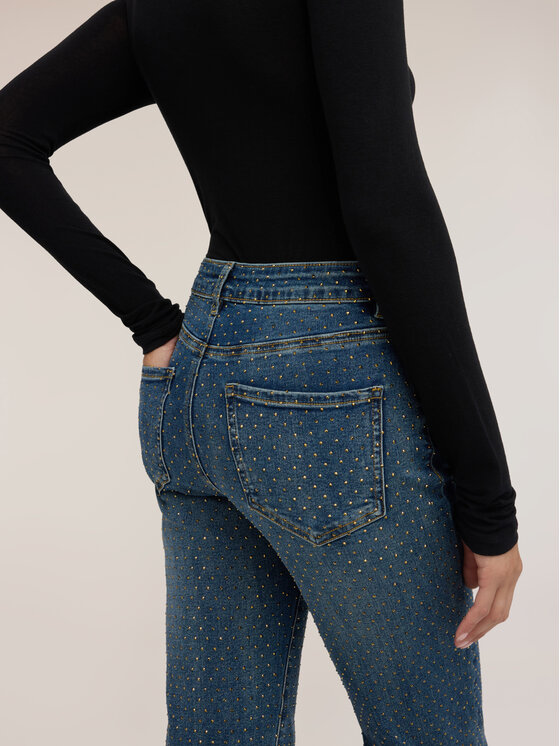 Motivi Motivi Jeansy P460Q004939N024 Niebieski Regular Fit
