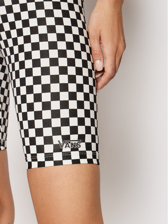 Vans Vans Pantaloni scurți sport Flying VN0A4Q4B Alb Slim Fit