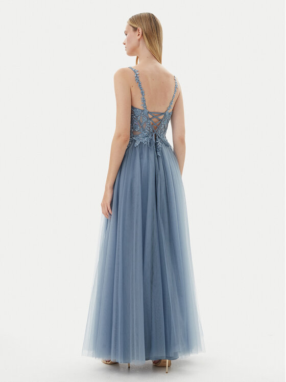 Hey Kyla Hey Kyla Abendkleid 5AJ004HK Blau Regular Fit