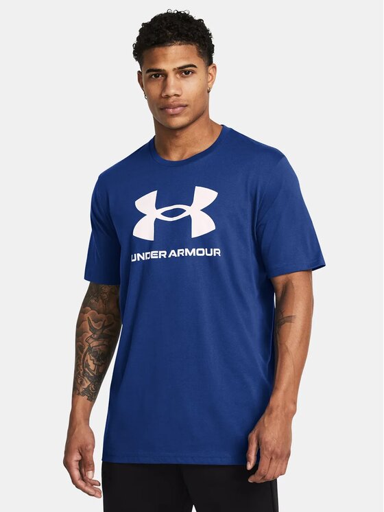 Under Armour Under Armour T-Shirt 1382911-432 Niebieski Regular Fit