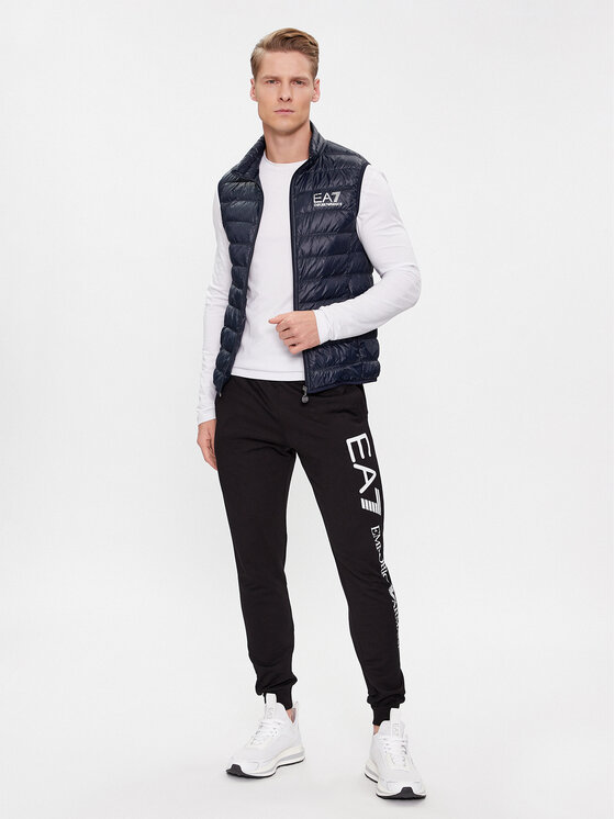 EA7 Emporio Armani EA7 Emporio Armani Gilet 8NPQ01 PN29Z 1578 Blu scuro Regular Fit