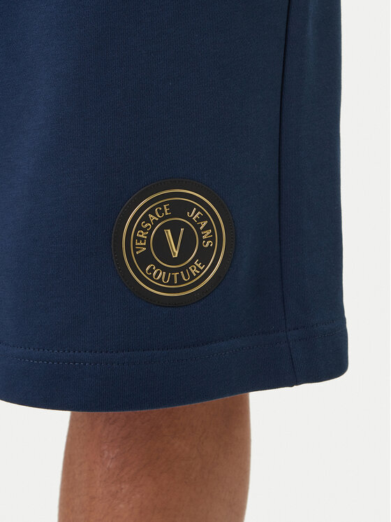 Versace Jeans Couture Versace Jeans Couture Sportovní kraťasy 80GADT03 CF01T Tmavomodrá Regular Fit