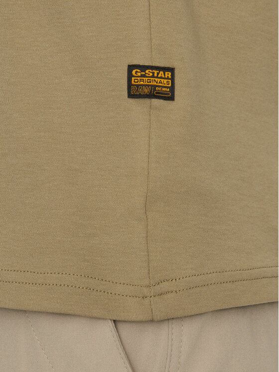 G-Star Raw G-Star Raw T-krekls G-Script D25150-C812 Zaļš Regular Fit