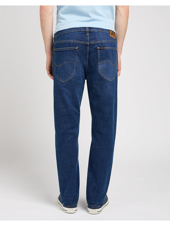 Wrangler Wrangler Jeansy DAREN ZIP FLY Niebieski Regular Fit