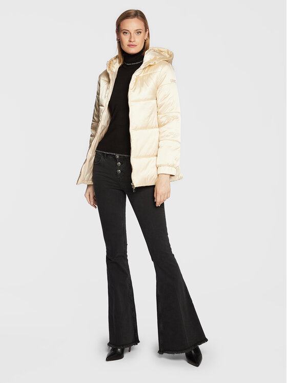 Giubbotto piumino WF2092 T3176 Beige Regular Fit