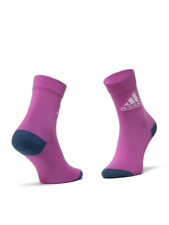 adidas adidas Set od 3 para dječjih visokih čarapa HM2314 Šarena