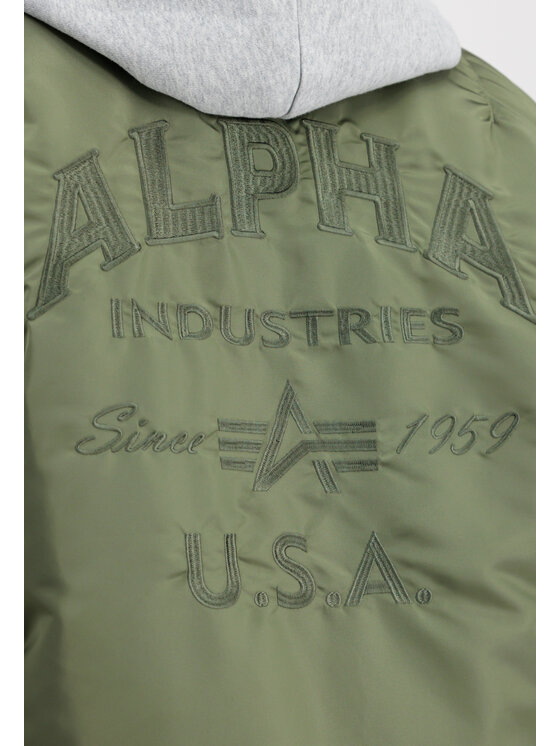 Alpha Industries Alpha Industries Bundy bomber AI.138105-01-XXL Zelená Vintage Fit