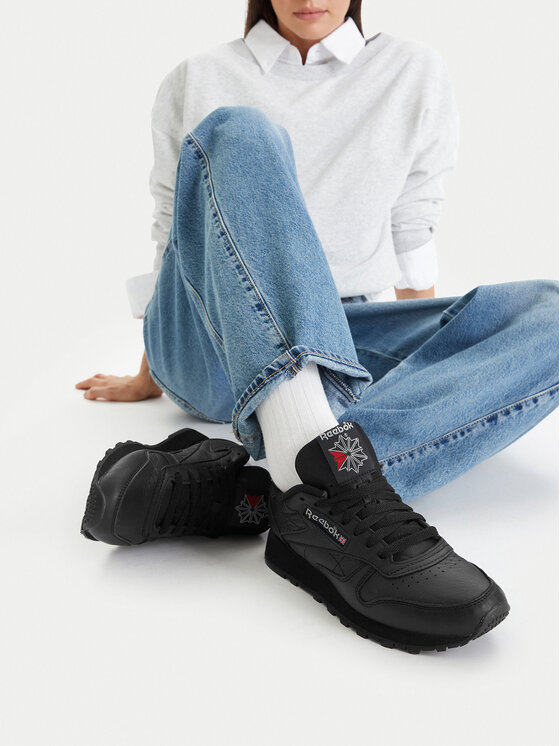 Reebok Reebok Laisvalaikio batai EO-CLASSIC LEATHER 100008497 W Juoda