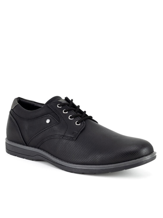Lanetti Lanetti Pantofi LINOS2-101 MBS Negru