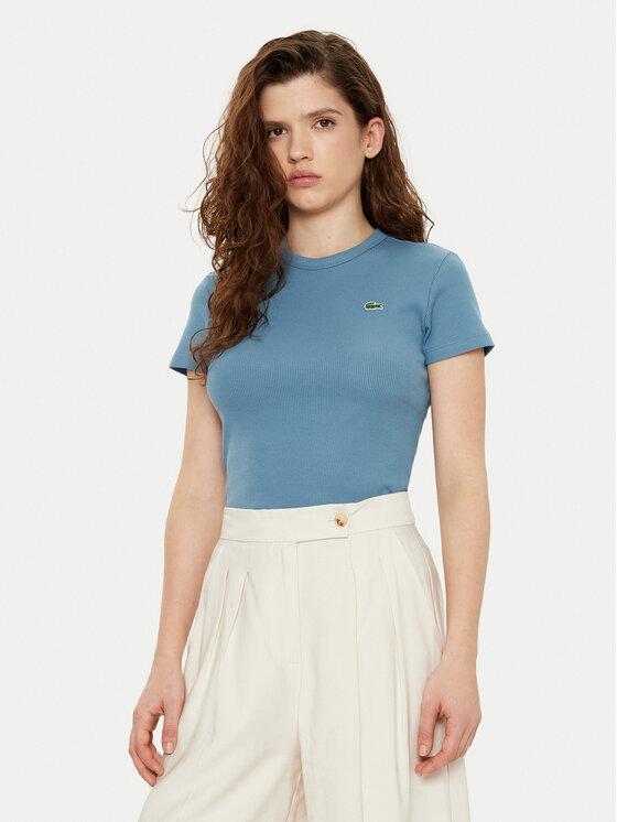 Lacoste Lacoste Majica TF5538 Zelena Regular Fit