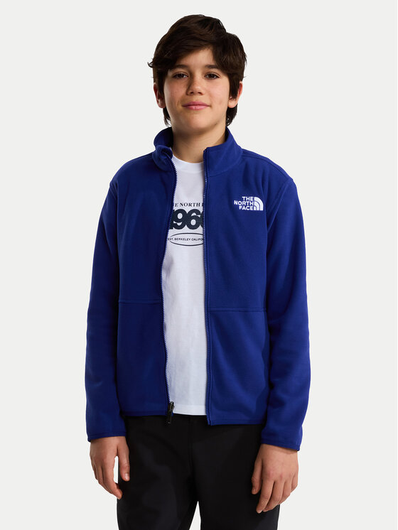 The North Face The North Face Fleecová mikina Glacier NF0A8F8ANLV1 Modrá Regular Fit
