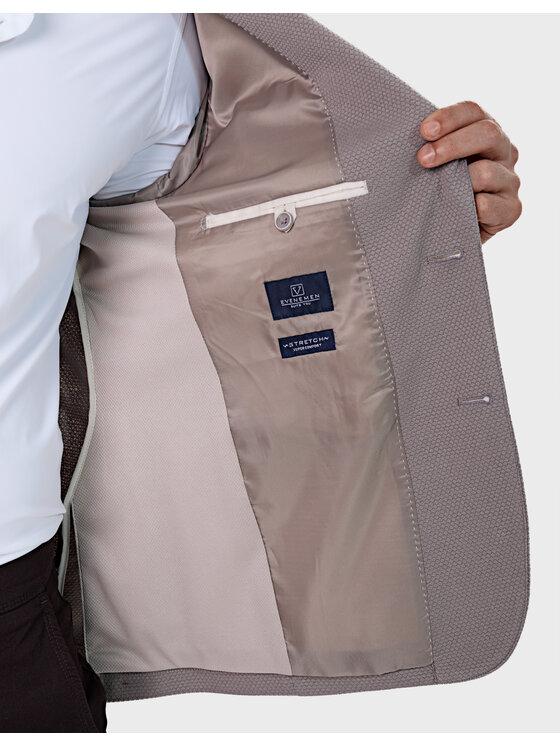 Evenemen Evenemen Marynarka Tuscan Beżowy Slim Fit