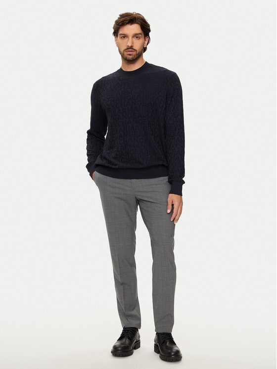 Armani Exchange Armani Exchange Sweater 6DZM1R ZM4DZ 1510 Sötétkék Regular Fit
