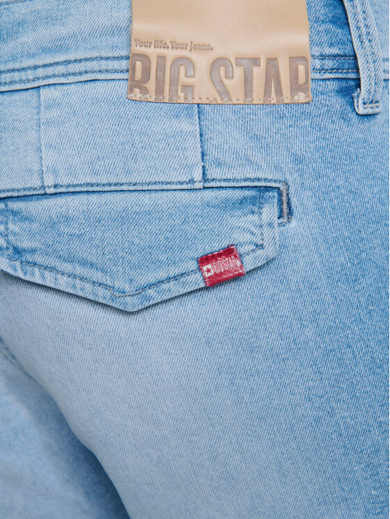 BIG STAR BIG STAR Jeansy IAN_217_190 Niebieski Cargo Fit