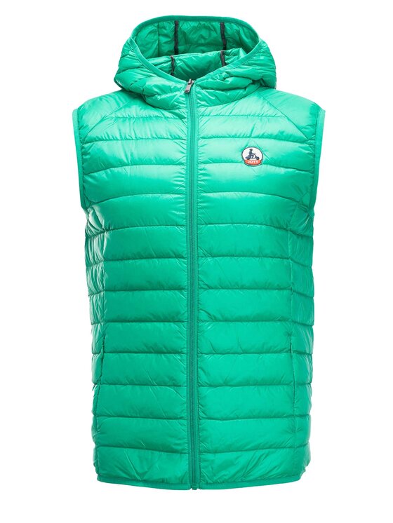 Jott Jott Kamizelka PS23MDOW03-243_XL Zielony Regular Fit