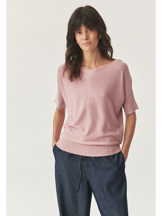 TATUUM Tatuum Sweter SIMONIS Różowy Oversize